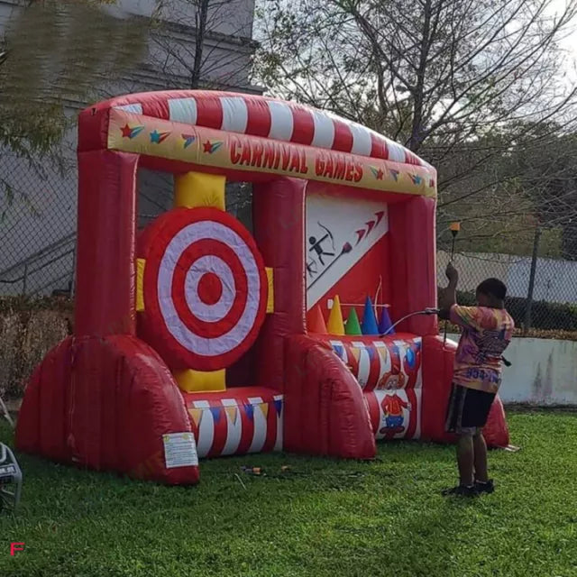 2 in 1 Inflatable Carnival Games Dart and Archery Game