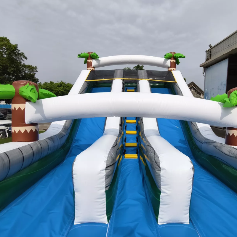 27ft Giant Inflatable Water Slide â Wet & Dry Outdoor Fun