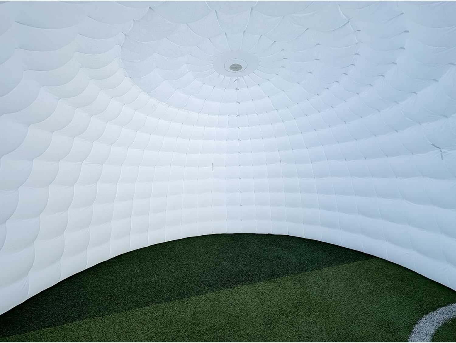 Carpa de domo inflable portátil para exteriores con luz LED para fiestas, bodas, eventos y camping