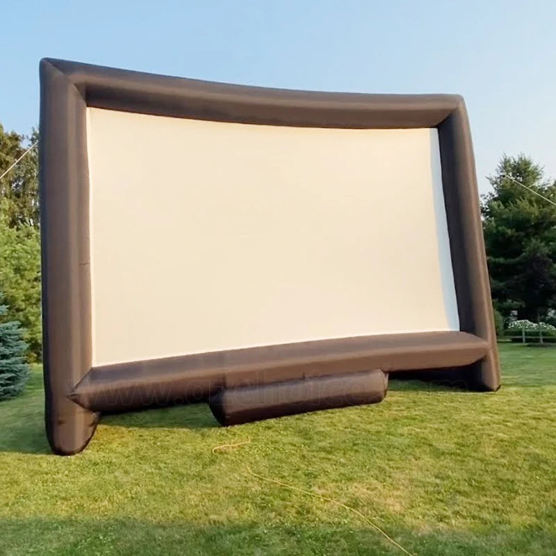 Pantalla de cine inflable para exteriores para cine en el patio trasero y eventos