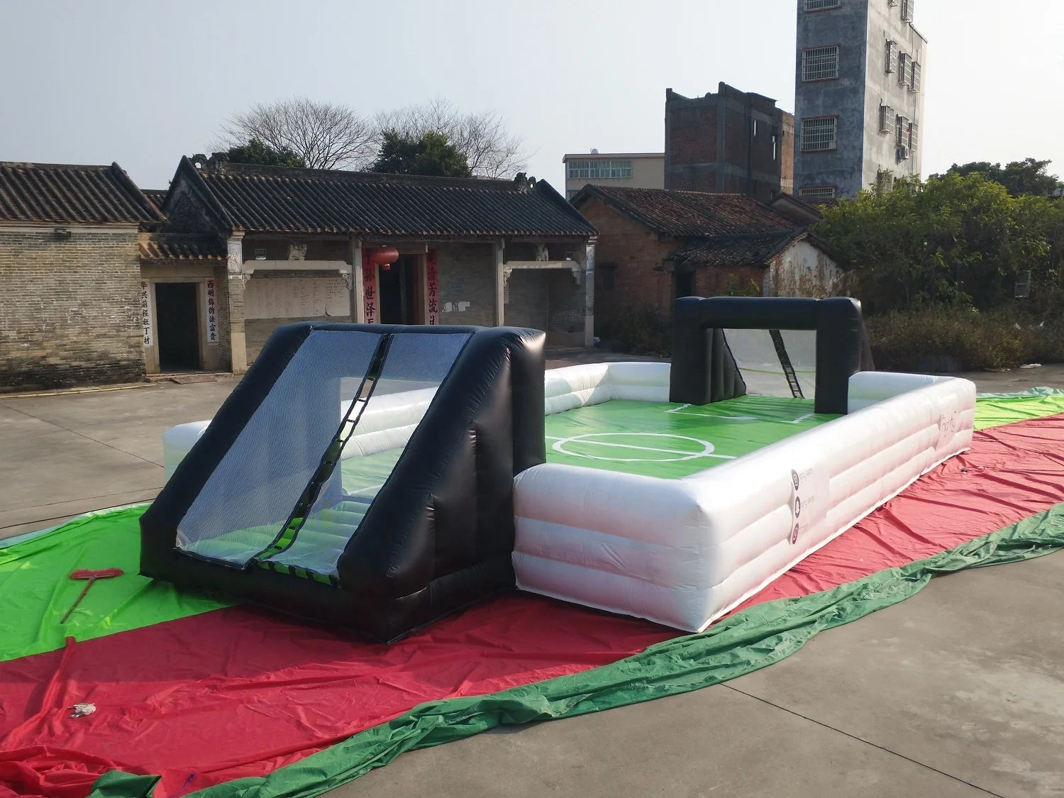 Inflatable Soccer Field Soap Arena for Football