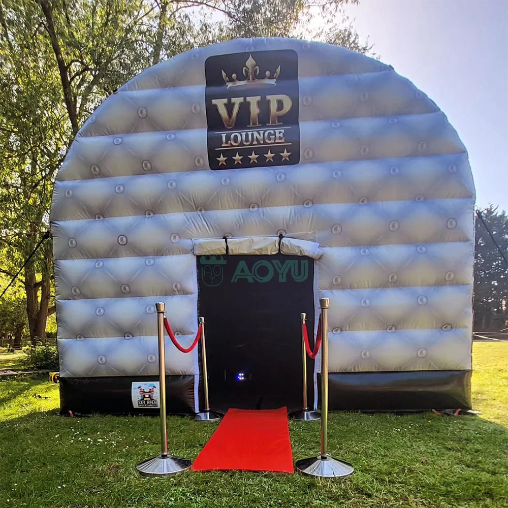 Inflatable DJ Booth Nightclub Tent LED Waterproof Events