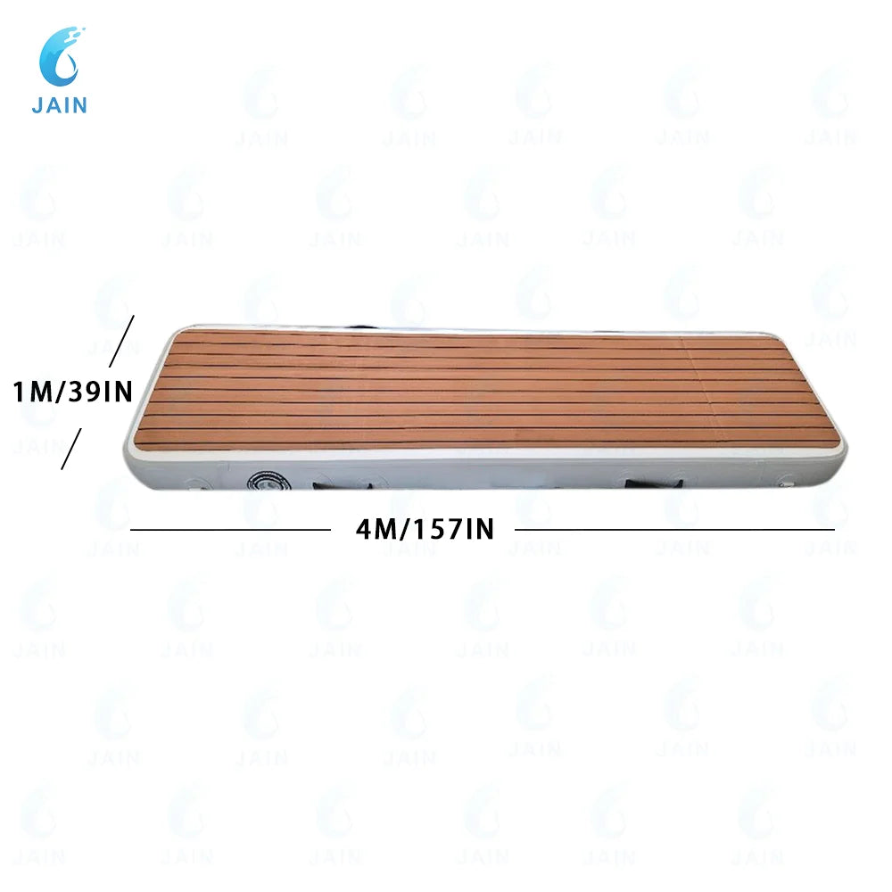 Inflatable Gangway Floating Dock with Non-Slip Surface