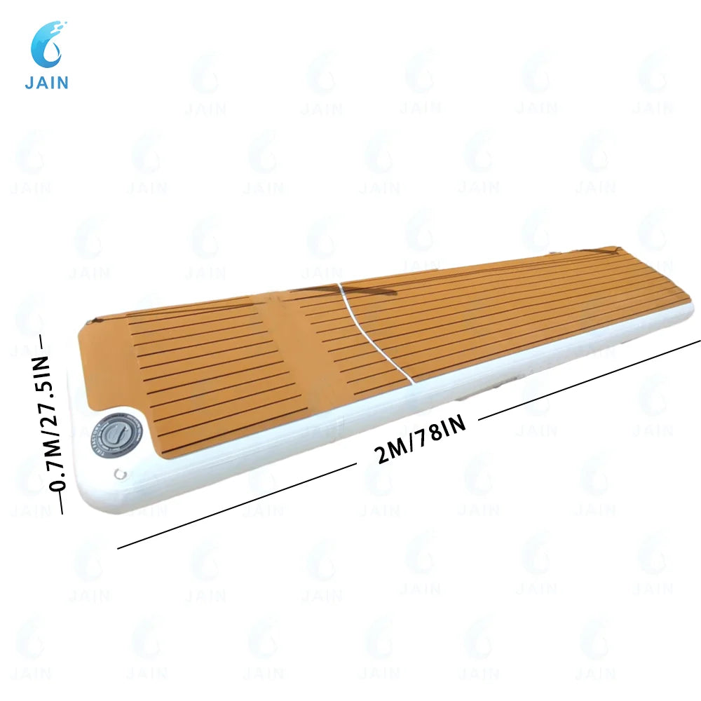 Inflatable Gangway Floating Dock with Non-Slip Surface