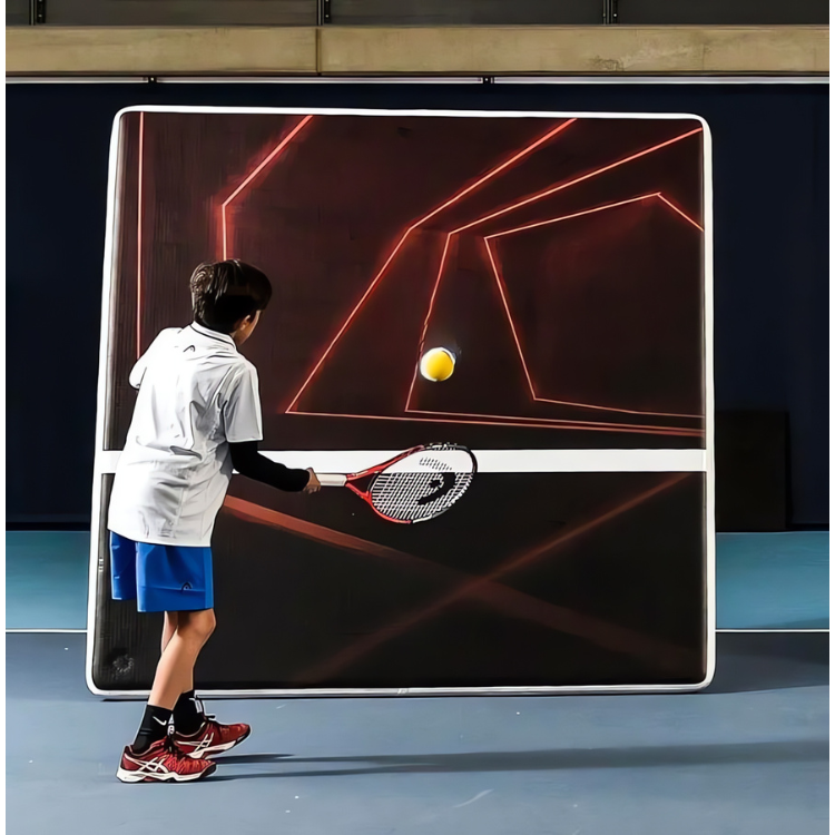Mur d'entraînement de tennis gonflable