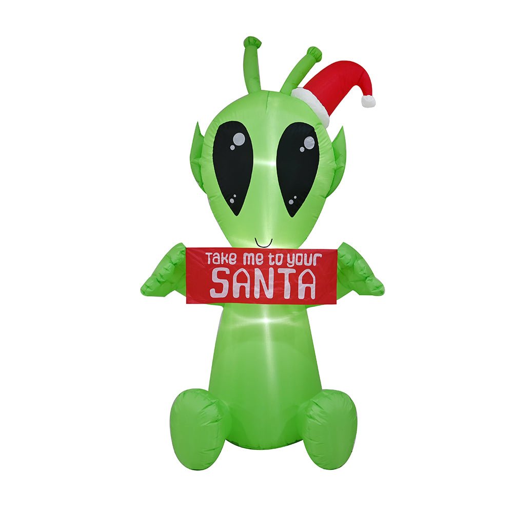 Poder aéreo Navidad Extraterrestre 210cm