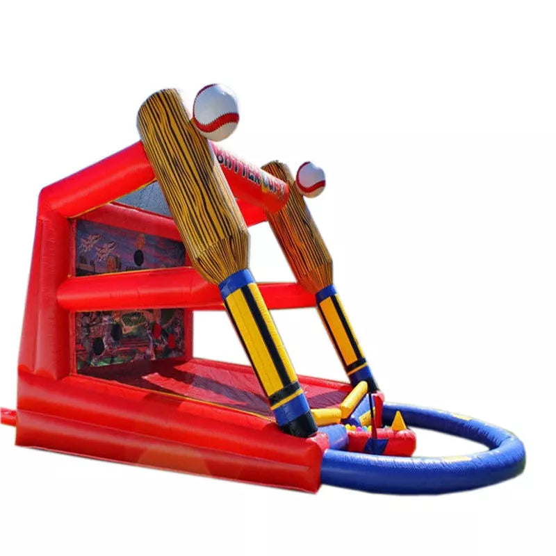 Cage de bateo inflable de béisbol para diversión al aire libre para niños