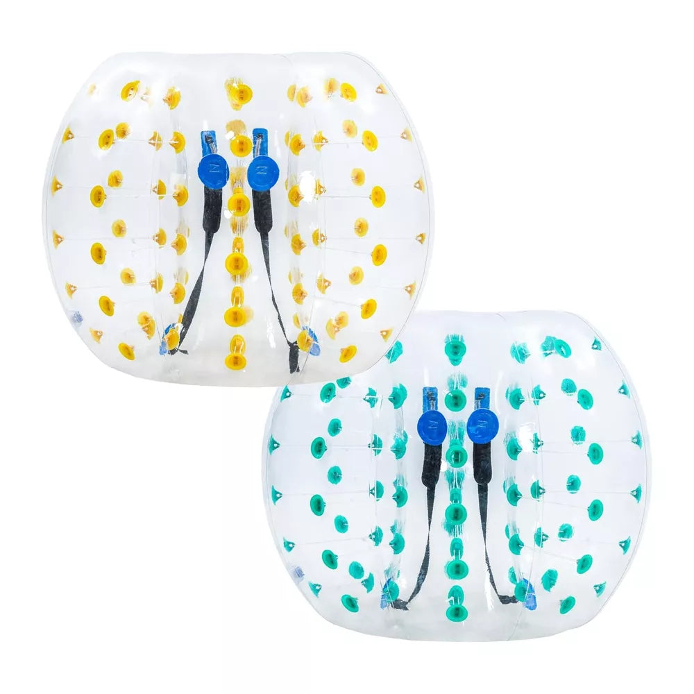 2 Stück aufblasbare Bumper Balls, 5 Fuß Bubble Soccer Zorb Ball