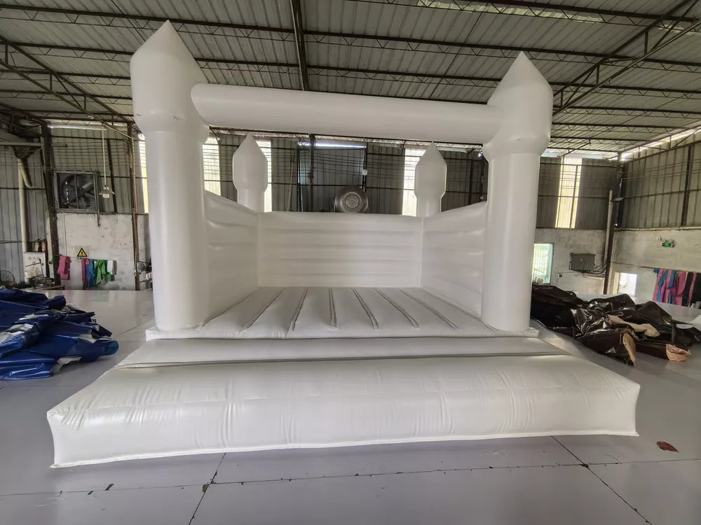 Castillo Inflable Blanco para Bodas y Fiestas