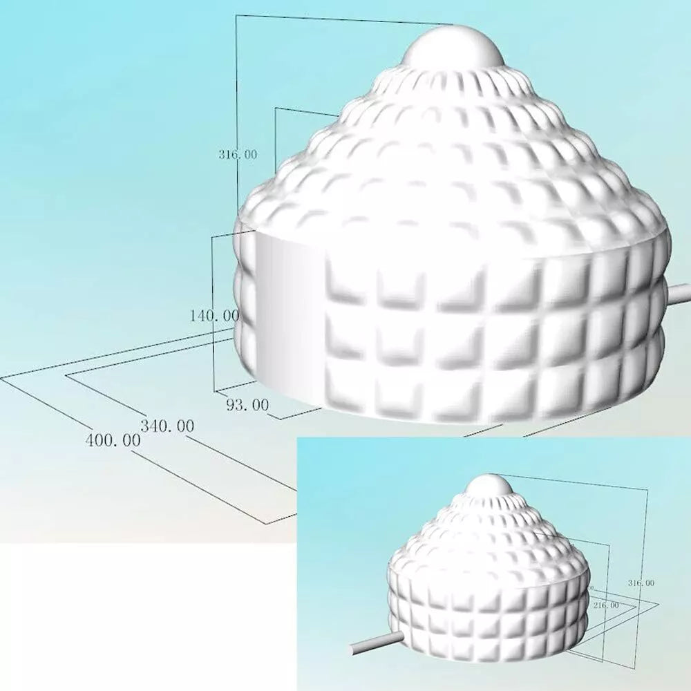 Tienda de Domo Inflable Igloo para Eventos