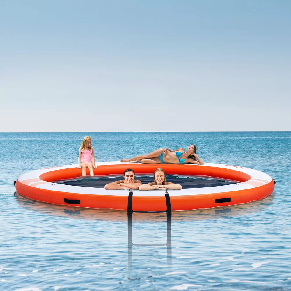 Aufblasbare Schwimmdock 10FT Wasserplattform