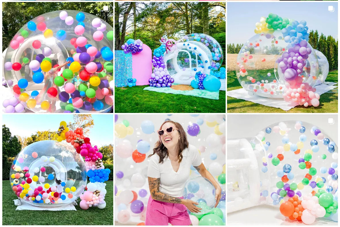 15 Fuß großes kommerzielles Blasenzelt für Partys