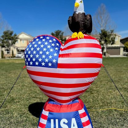 4th of July Patriotic LED Inflatable