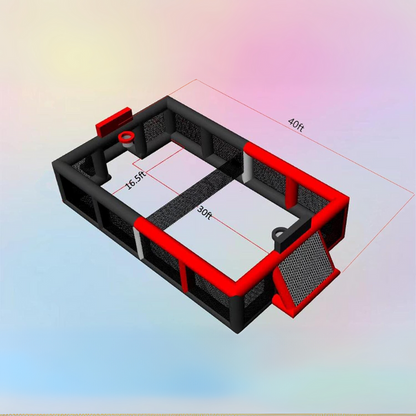 Aufblasbarer Multisport-Spielplatz 