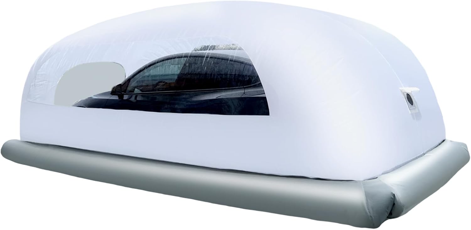 Cubierta inflable para automóvil interior con sistema de filtro de aire