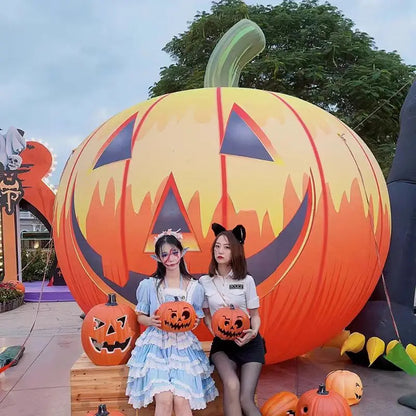 Giant LED Pumpkin Halloween Inflatable Decoration