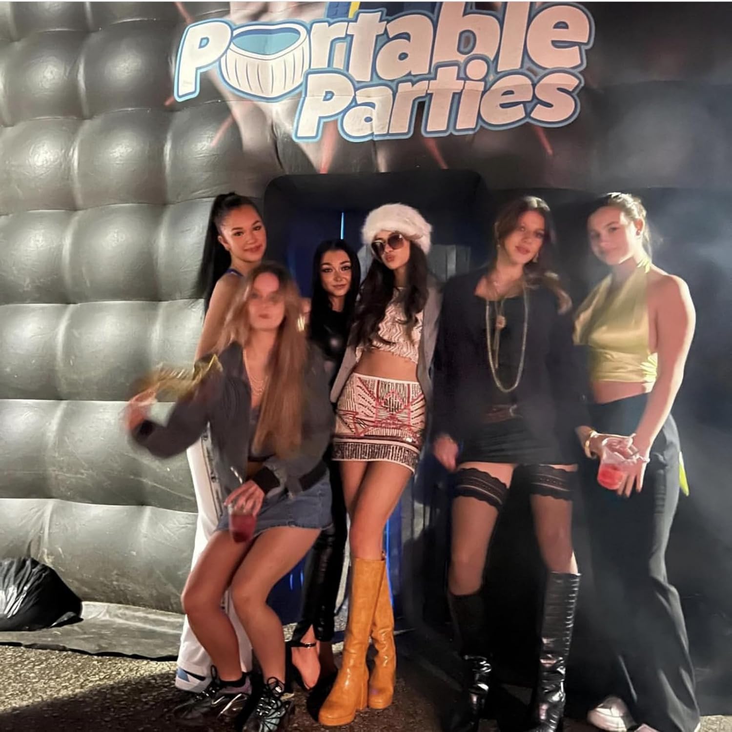 Carpa de Noche Inflable Fiesta Casa Club de Baile