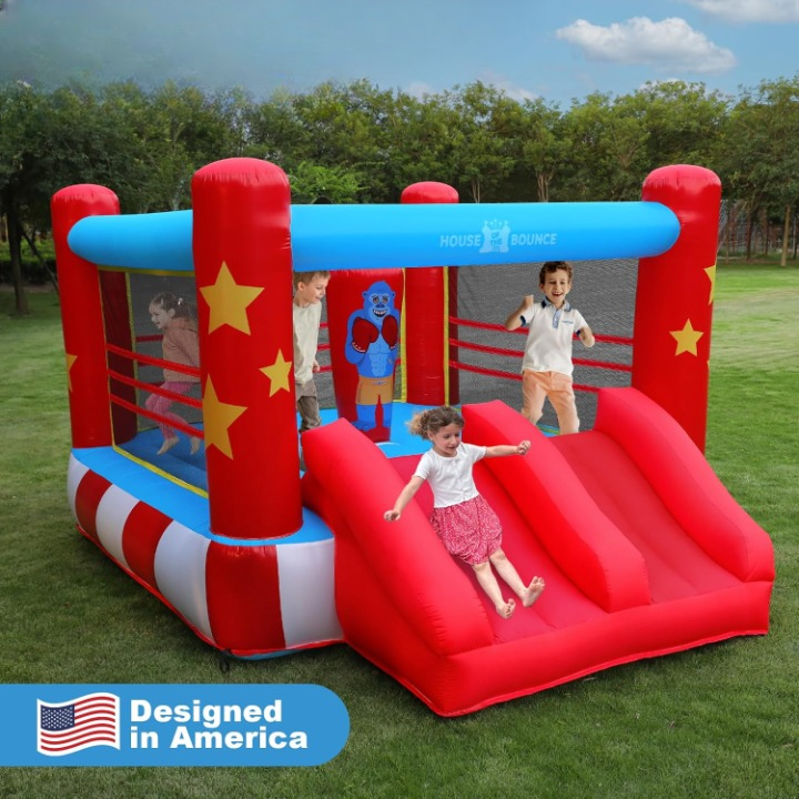 Castillo Inflable de Boxeo para Niños 11 x 8.5