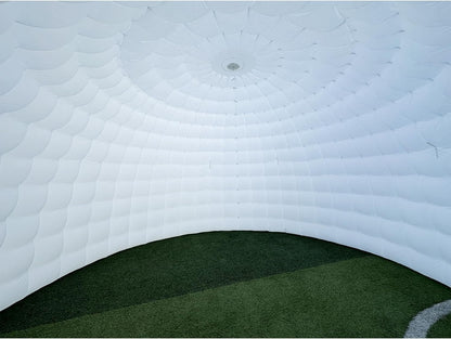 Carpa de domo inflable portátil para exteriores con luz LED para fiestas, bodas, eventos y camping
