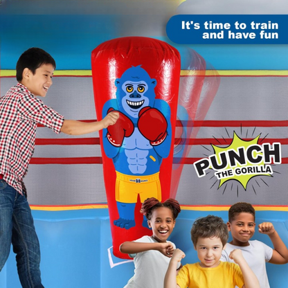 Castillo Inflable de Boxeo para Niños 11 x 8.5