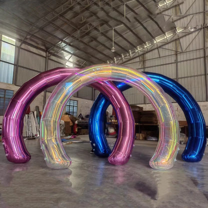 Arche de mariage gonflable 3M avec miroir pour événement