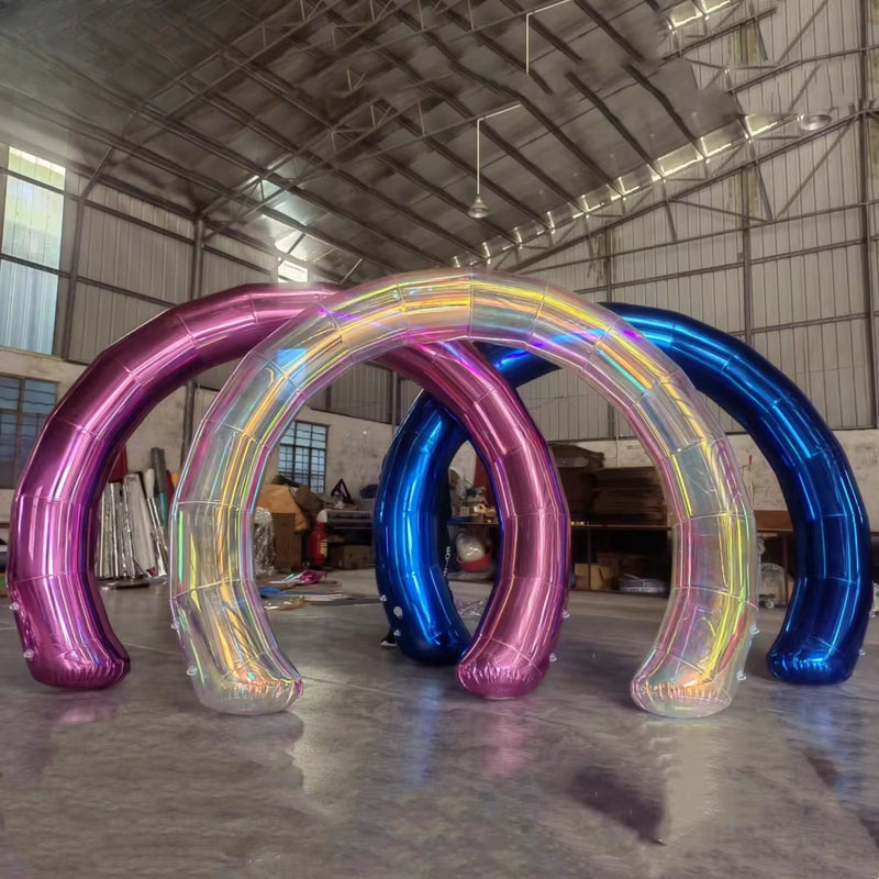 Arche de mariage gonflable 3M avec miroir pour événement