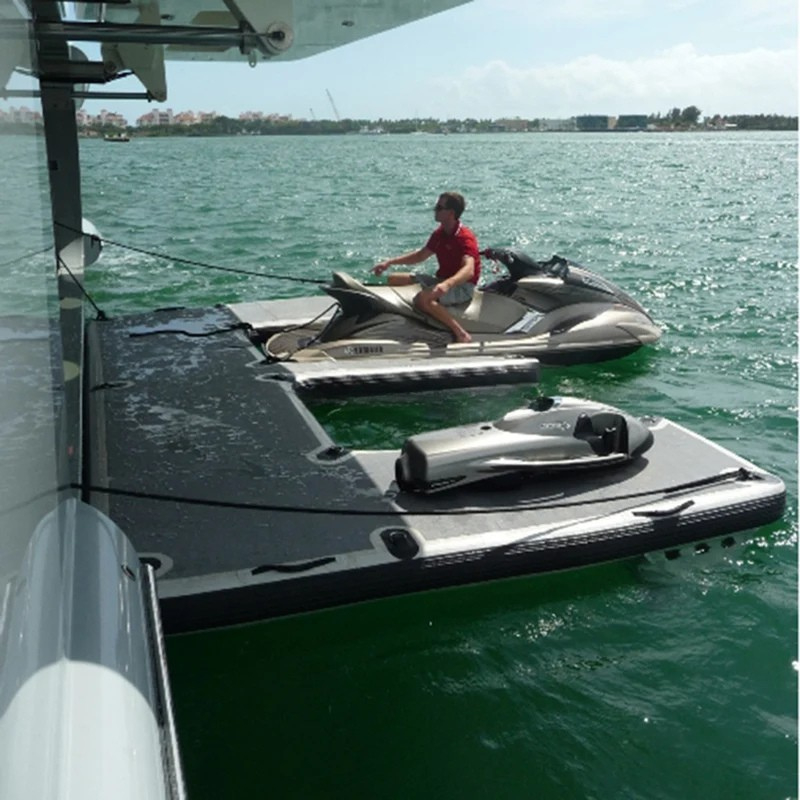 Inflatable C Dock Water Play Station