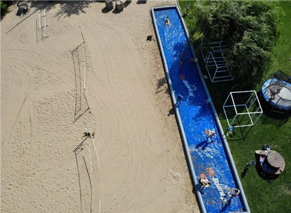 Inflatable Skimboard Pool for Water Fun
