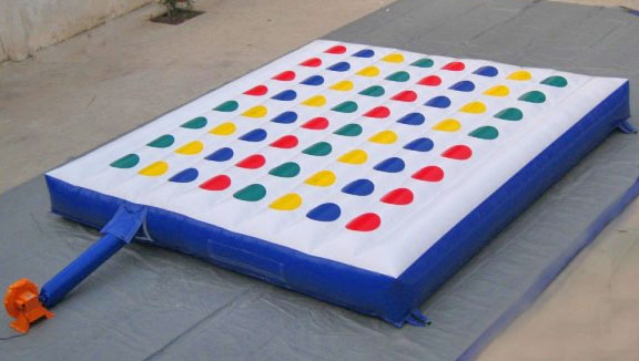 Juego Inflable Twister de 10x10 pies para Adultos