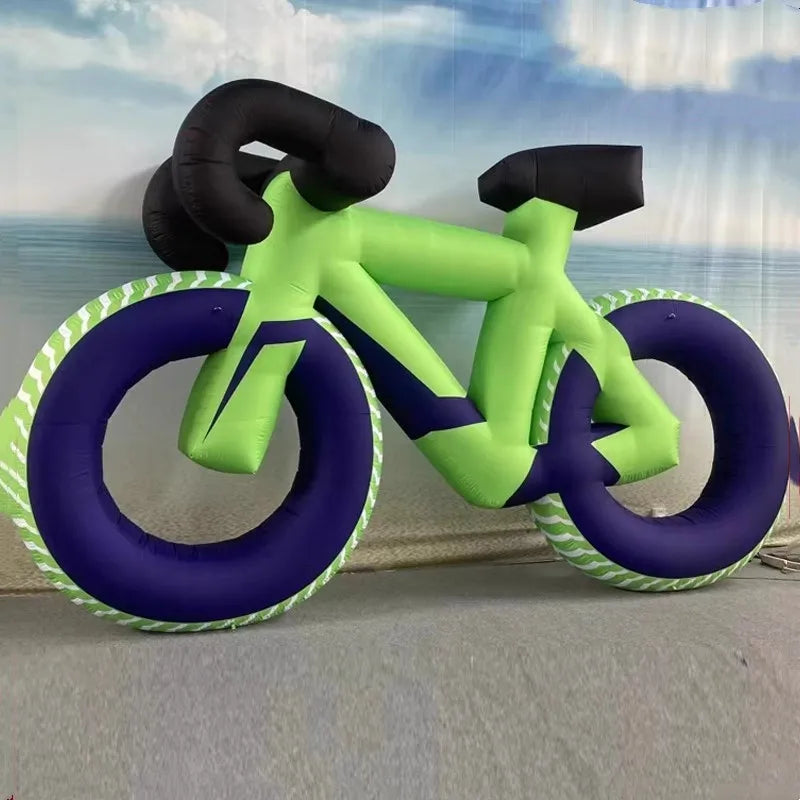 Custom Inflatable Bicycle for Promotional Advertising
