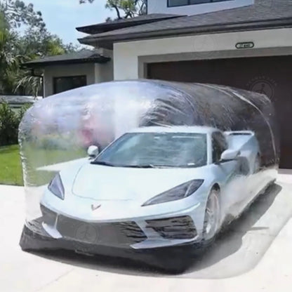Cubre cápsula inflable para automóvil