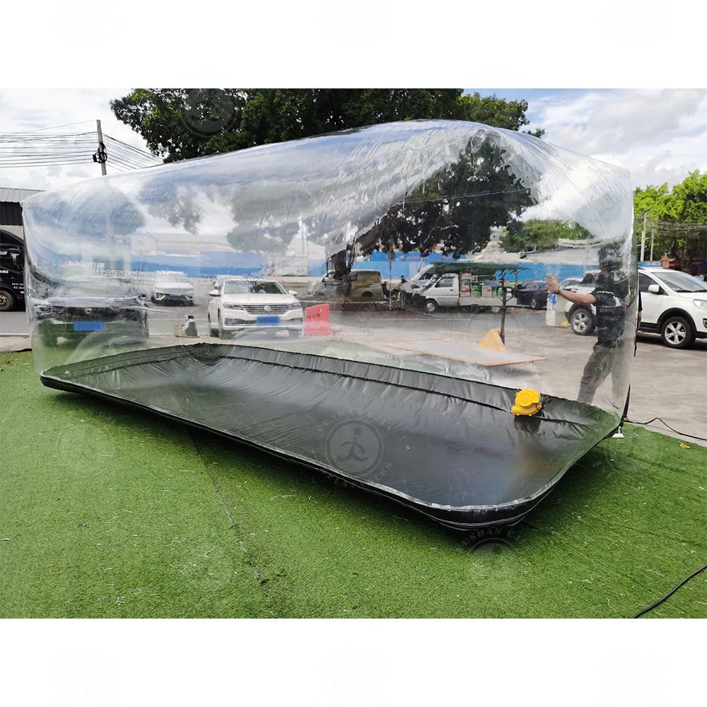 Cubre cápsula inflable para automóvil