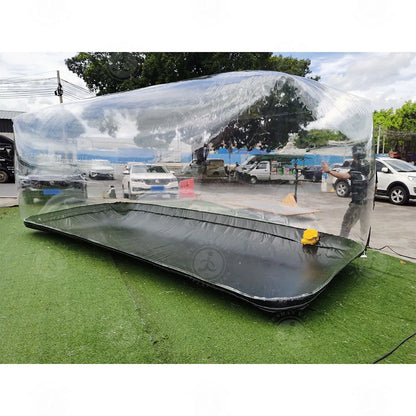 Cubre cápsula inflable para automóvil