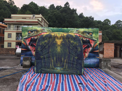 Custom Inflatable Dinosaur Tent for Outdoor Events