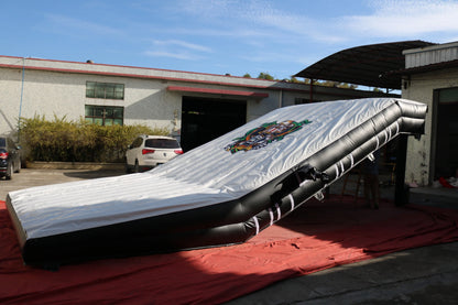 Inflatable BMX Stunt Castle with Landing Air Bag