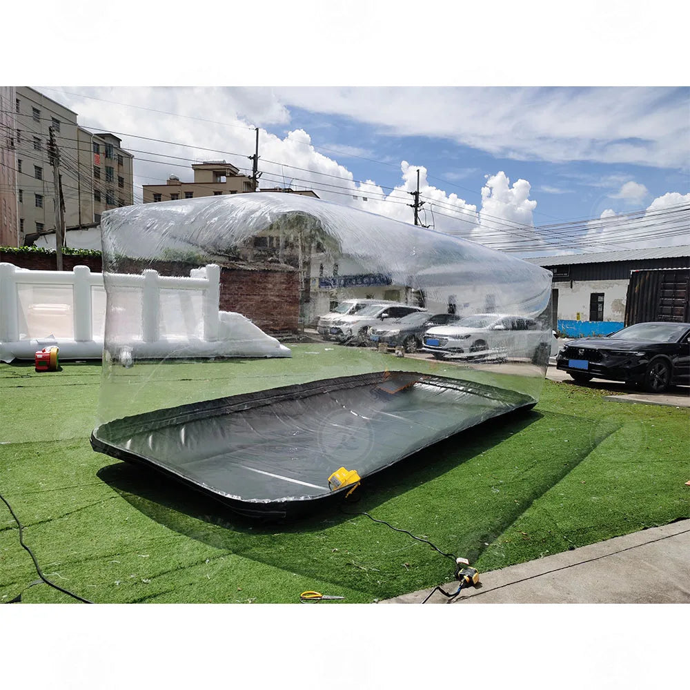 Cubre cápsula inflable para automóvil