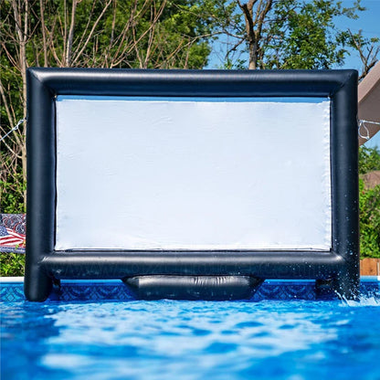 Pantalla de cine inflable para exteriores para cine en el patio trasero y eventos