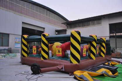 Inflatable Dinosaur Theme Funland Interactive Game