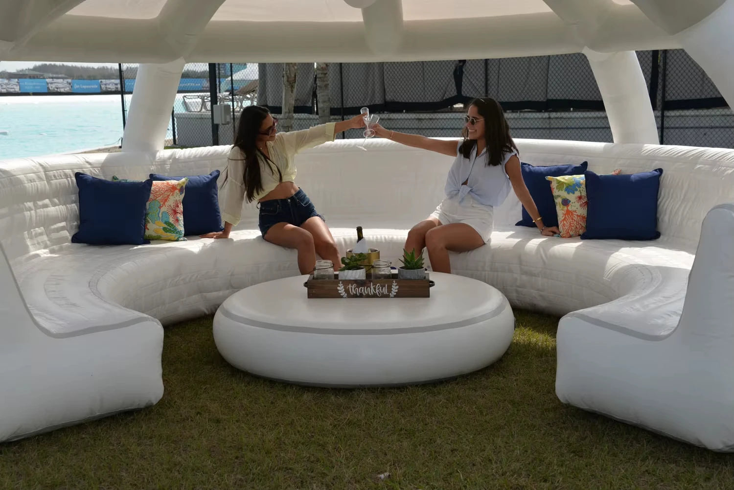 Inflatable Beach Tent Party Bana Couch