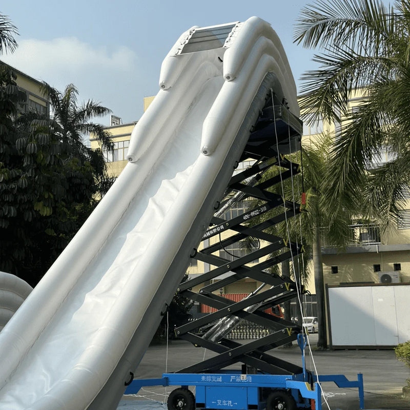 Inflatable Yacht Slide Floating Water Yacht Toy 25.5 FT