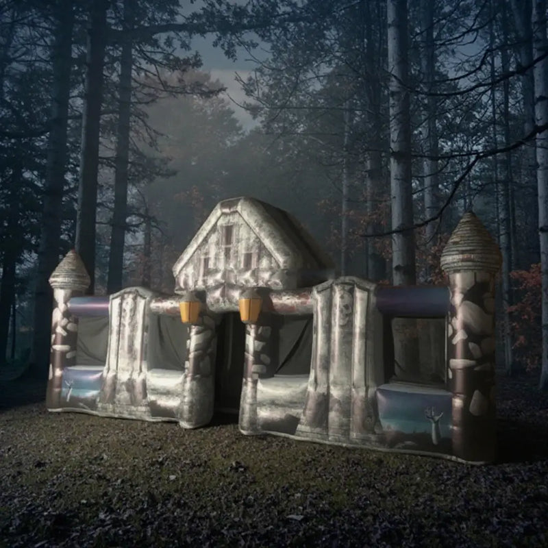 Casa Embrujada de Zombis Inflable para Halloween
