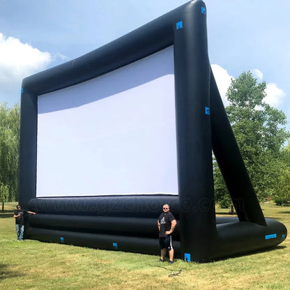 Pantalla de cine inflable para exteriores para cine en el patio trasero y eventos