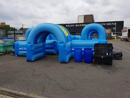Inflatable Water Tag Challenge Maze for Outdoor Fun