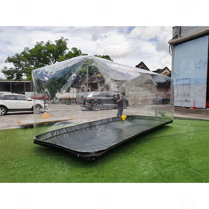 Cubre cápsula inflable para automóvil