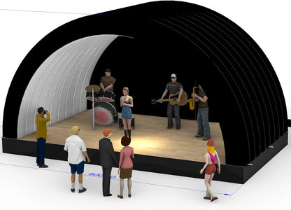 Inflatable Stage Platform Portable Easy Setup Festivals