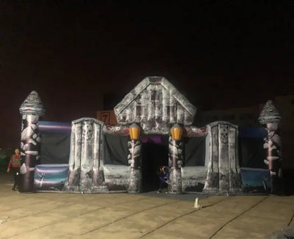 Casa Embrujada de Zombis Inflable para Halloween