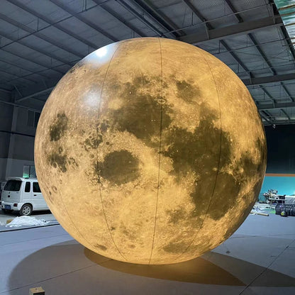 Large Inflatable Giant Moon with LED
