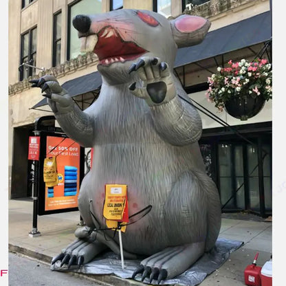 Giant Inflatable Rat Mouse With Blower