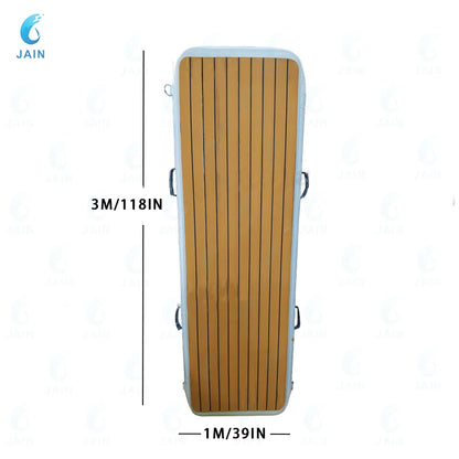 Inflatable Gangway Floating Dock with Non-Slip Surface
