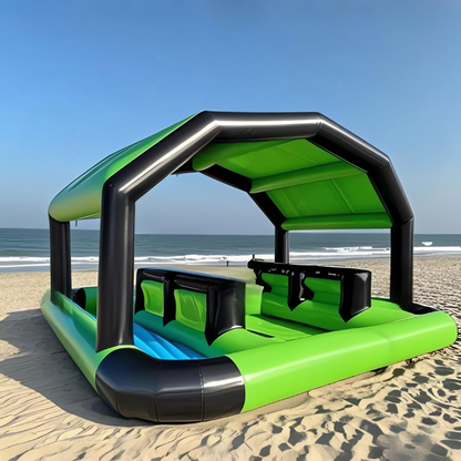 Bar de piscine gonflable en PVC de qualité commerciale pour adultes